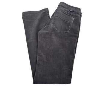 Patagonia Gray Organic Cotton Corduroy Low Rise Straight Pants Size 26 Gorpcore